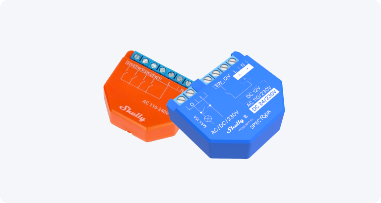 Shelly Plus powered by Spectoda
