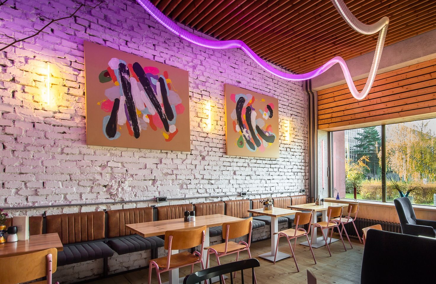 Nico Caffe after Reconstruction: Spectoda Brought Dynamic Light to Prešov