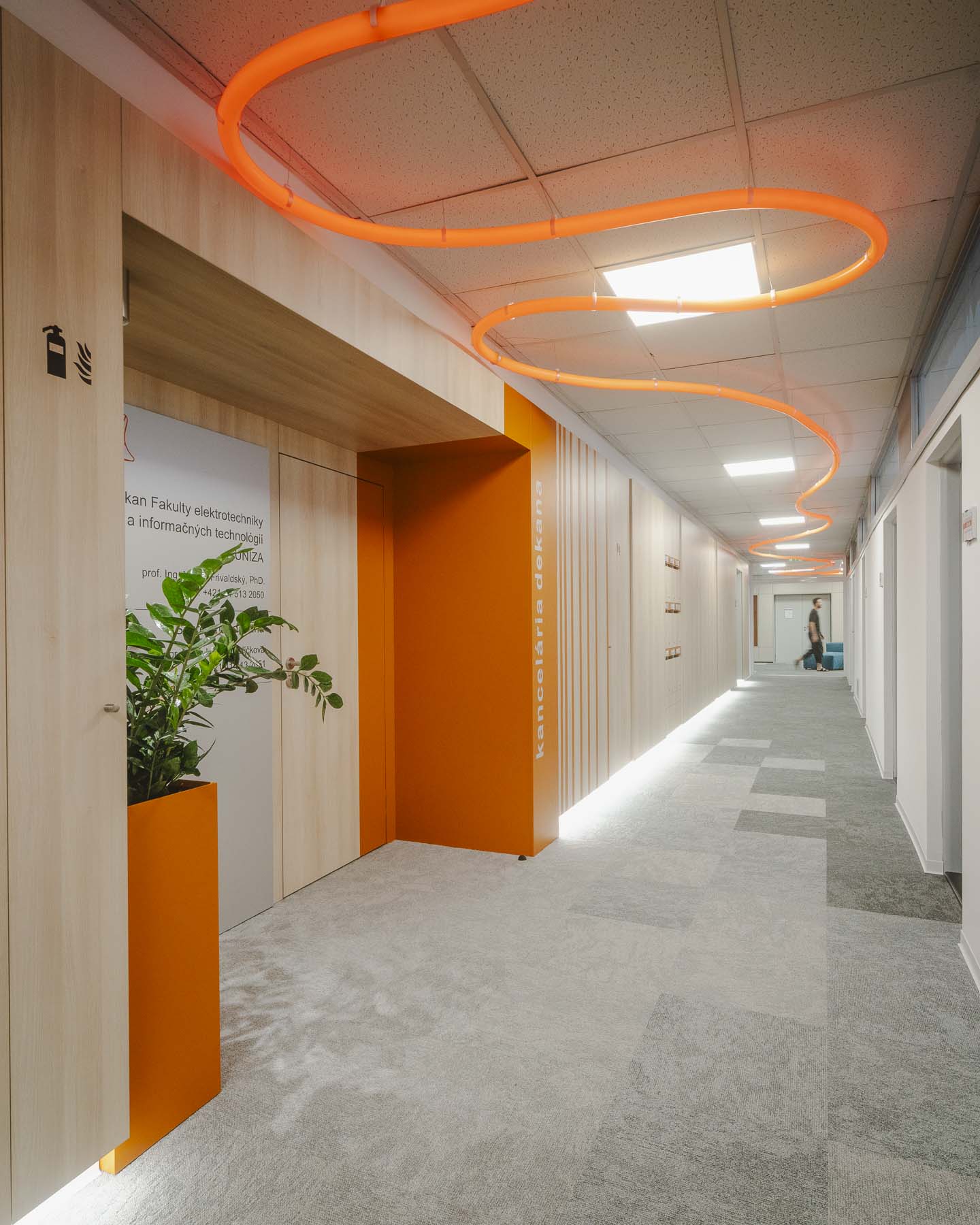 Light Installation for the University of Žilina – Slovakia