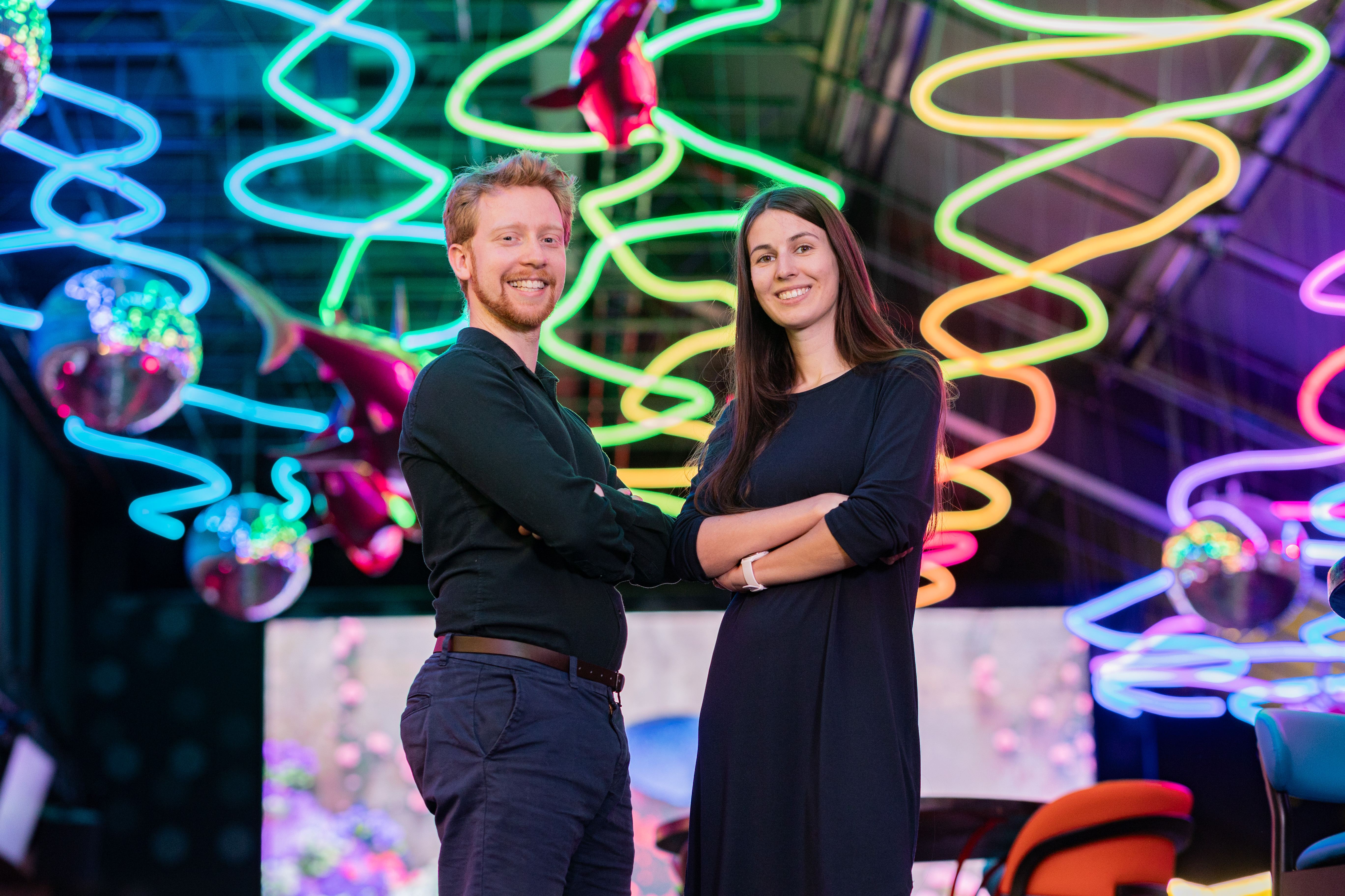 Anna Blažičková a Matěj Suchánek